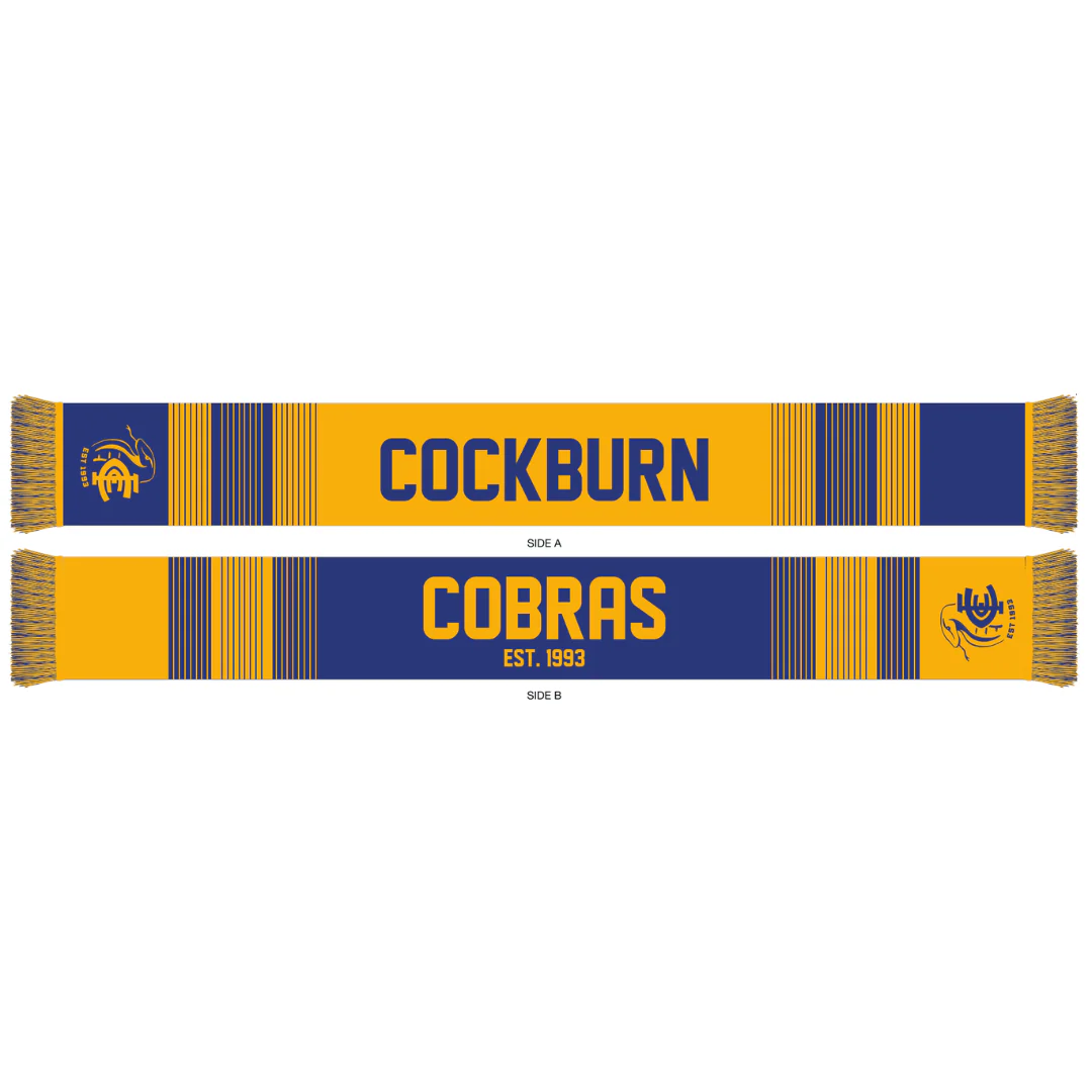 Cockburn Cobras FC | PRE-ORDER | NB Supporter Scarf