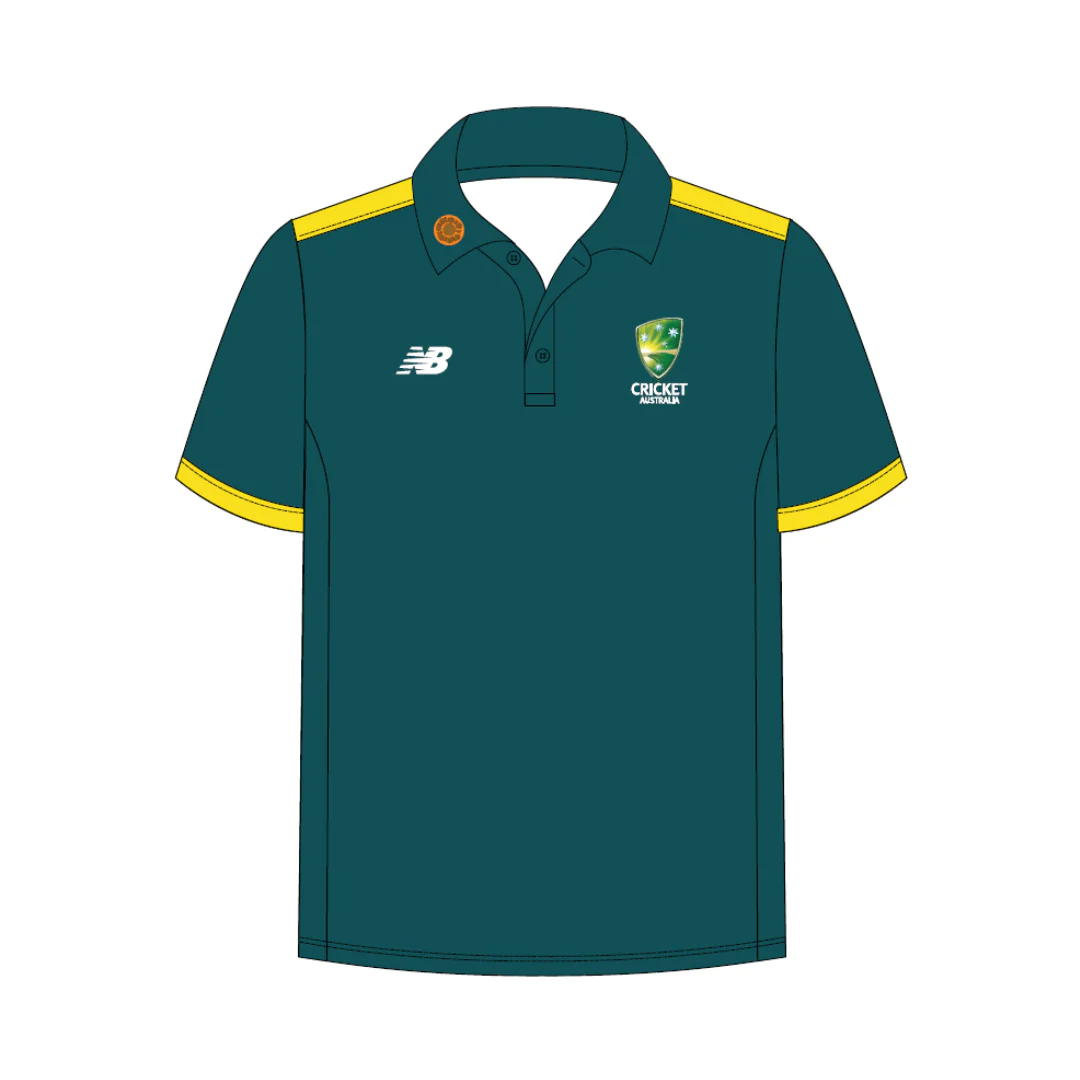 Cricket Australia Indoor | PRE-ORDER | NB  Media Polo - Mens