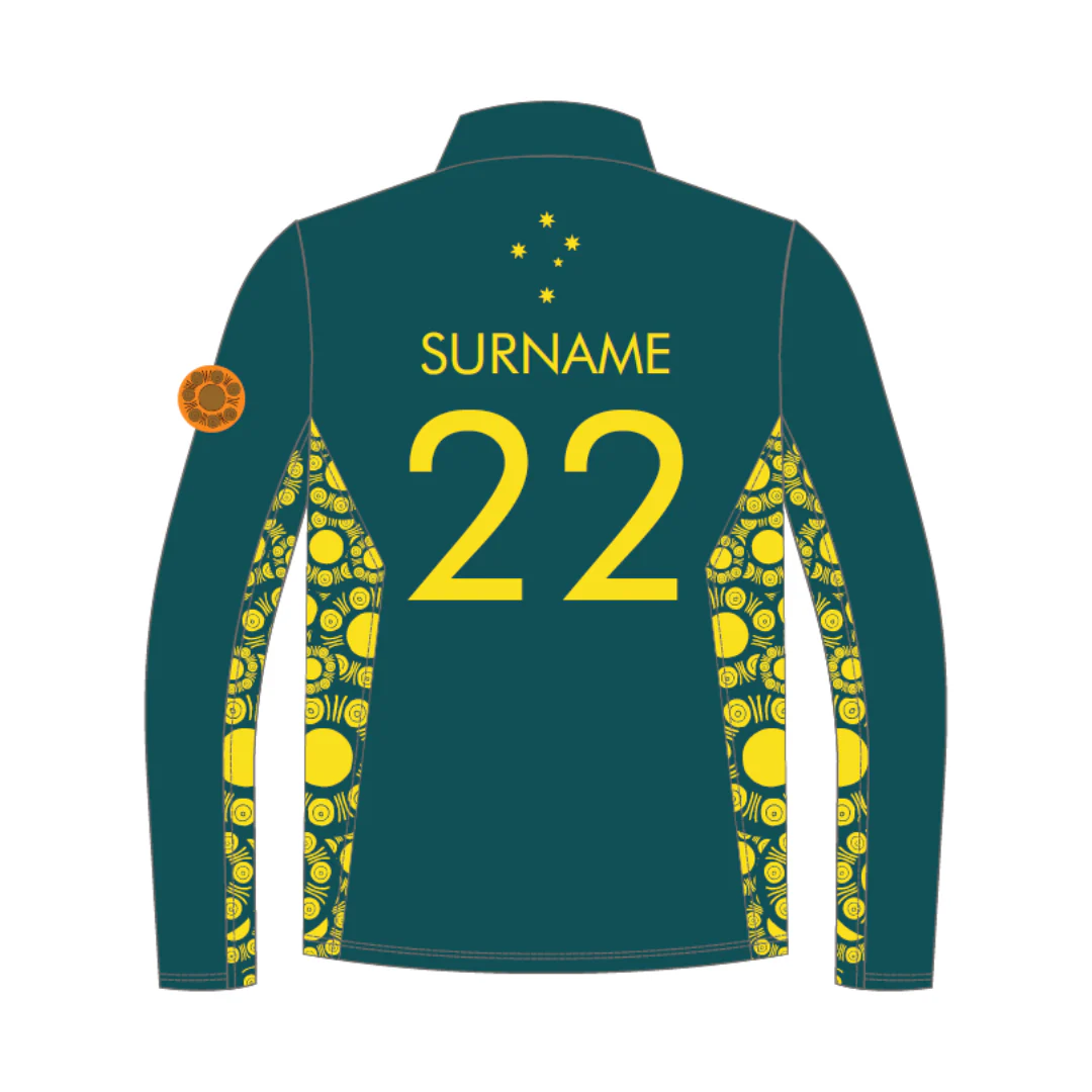 Cricket Australia Indoor | PRE-ORDER | NB Playing Polo LS - Mens - COA - Image 2