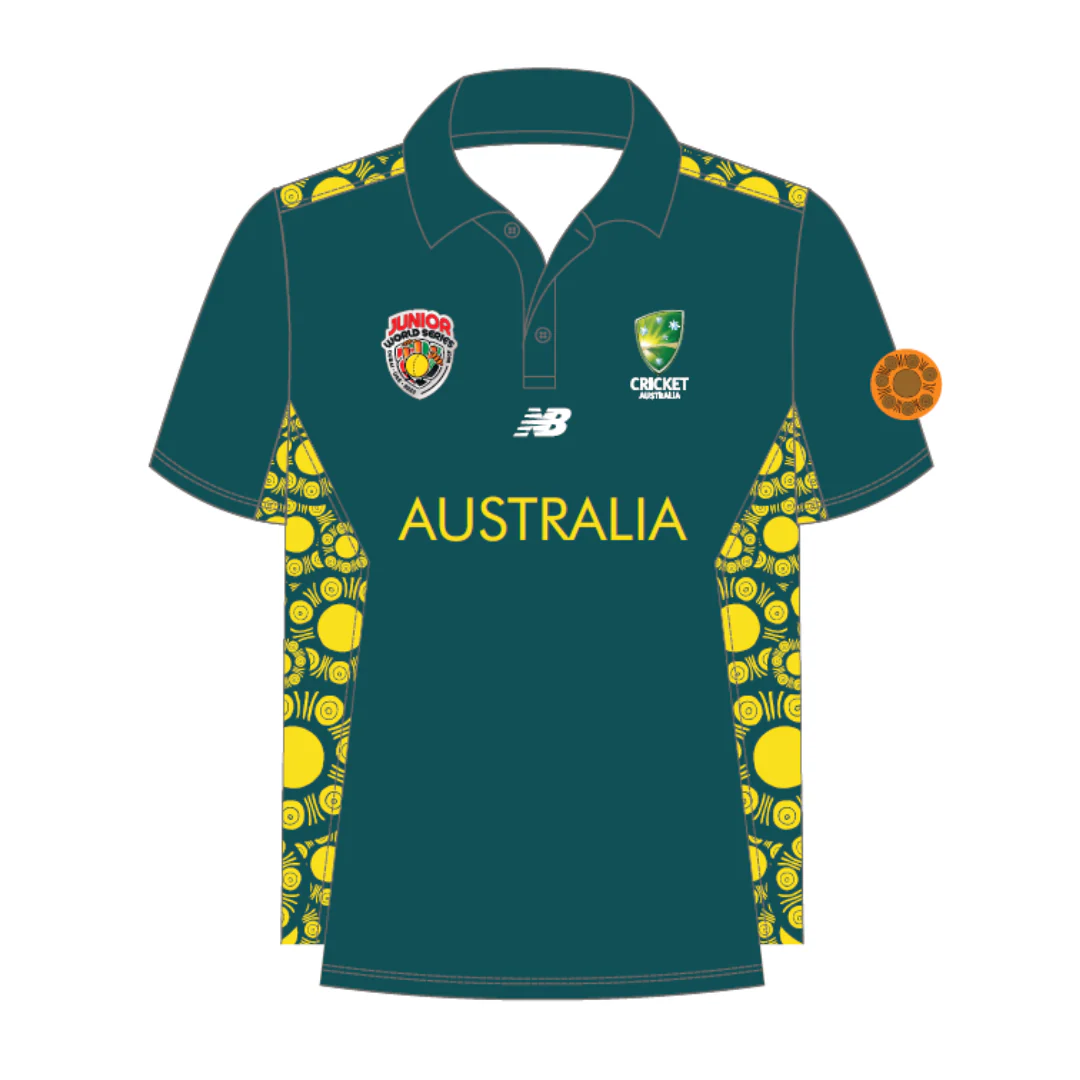 Cricket Australia Indoor | PRE-ORDER | NB Playing Polo LS - Mens - JWC