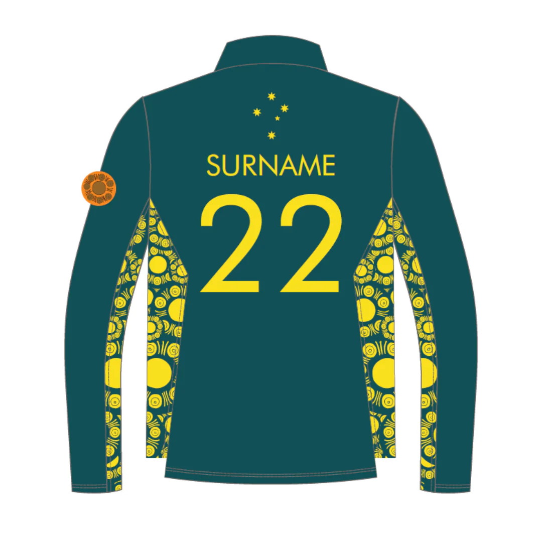 Cricket Australia Indoor | PRE-ORDER | NB Playing Polo LS - Womens - COA - Image 2