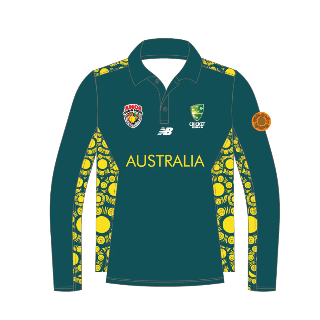 Cricket Australia Indoor | PRE-ORDER | NB Playing Polo LS - Womens - JWC