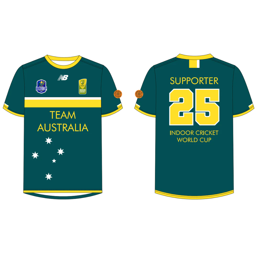 Cricket Australia Indoor | PRE-ORDER | Supporter Tee