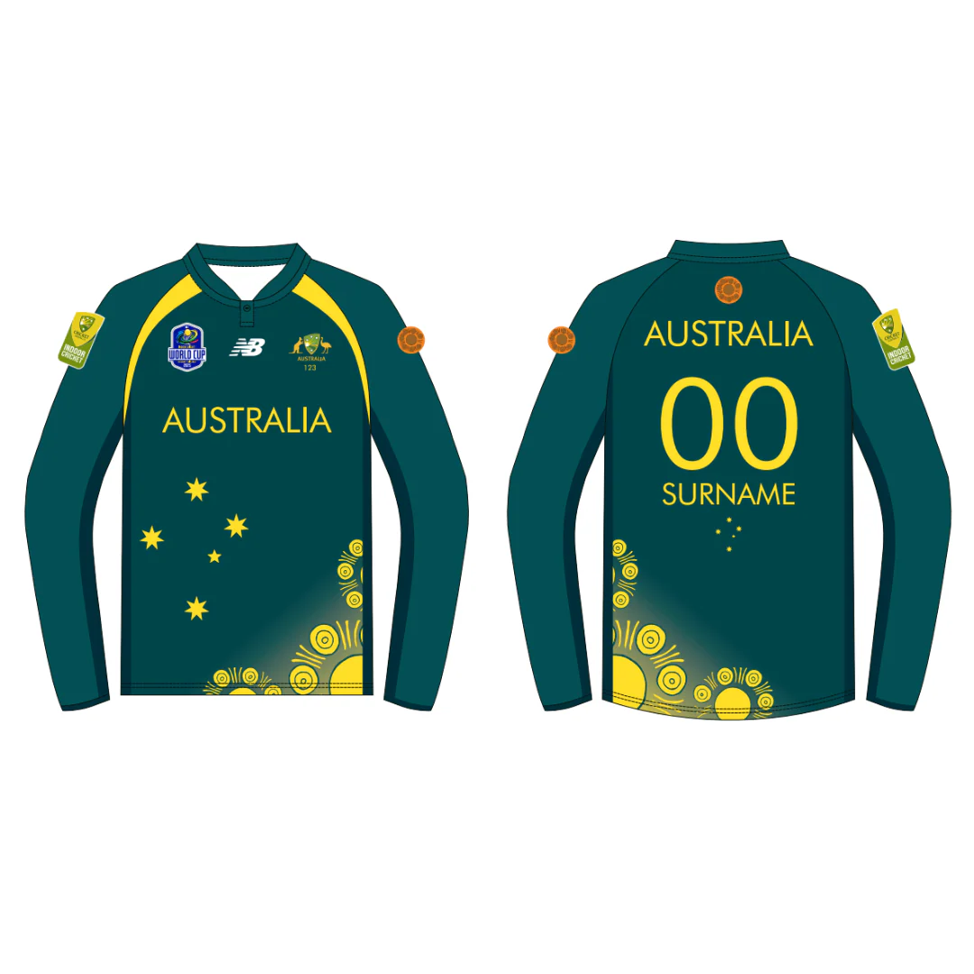 Cricket Australia Indoor | PRE-ORDER | Womens Playing LS Top
