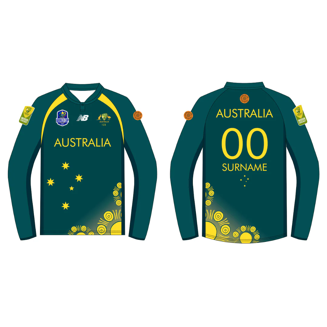 Cricket Australia Indoor | PRE-ORDER | Mens Playing LS Top