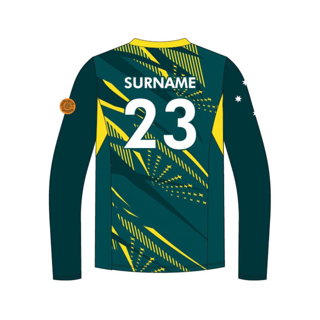 Cricket Australia Masters - Indoor | PRE-ORDER | Mens Playing Tee LS - Image 2