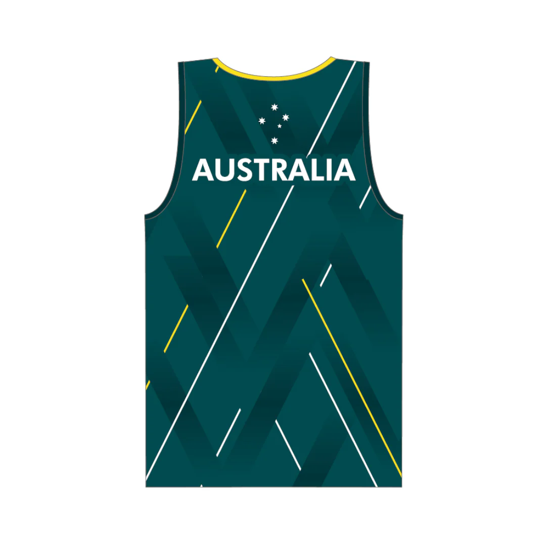 Cricket Australia Masters - Indoor | PRE-ORDER | Mens Training Singlet - Image 2