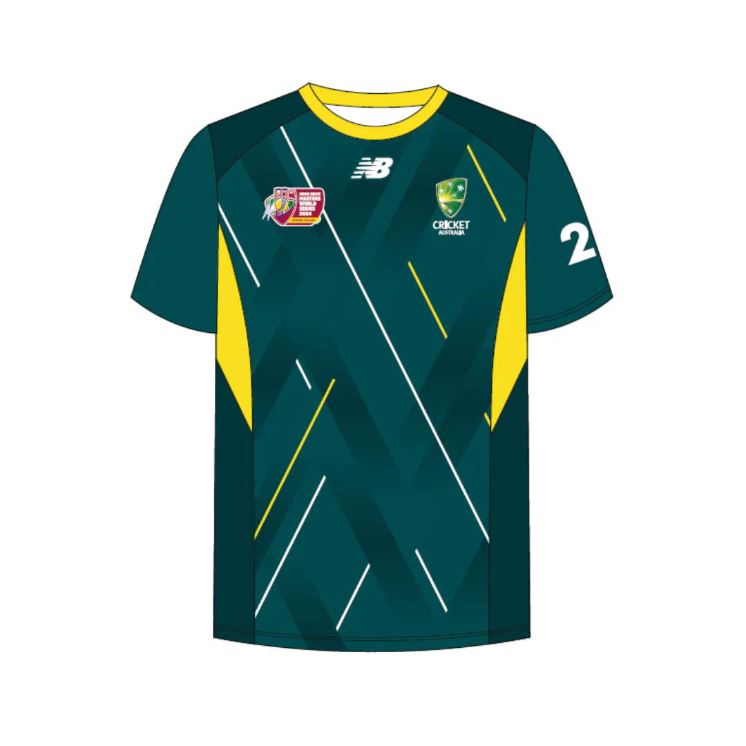 Cricket Australia Masters - Indoor | PRE-ORDER | Mens Training Tee