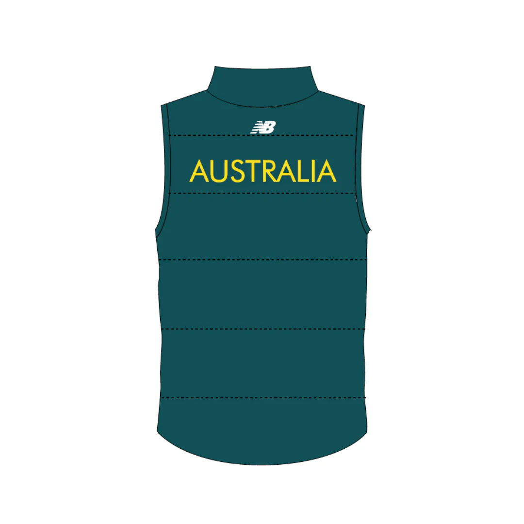 Cricket Australia Masters - Indoor | PRE-ORDER | Unisex Puffer Vest - Image 2