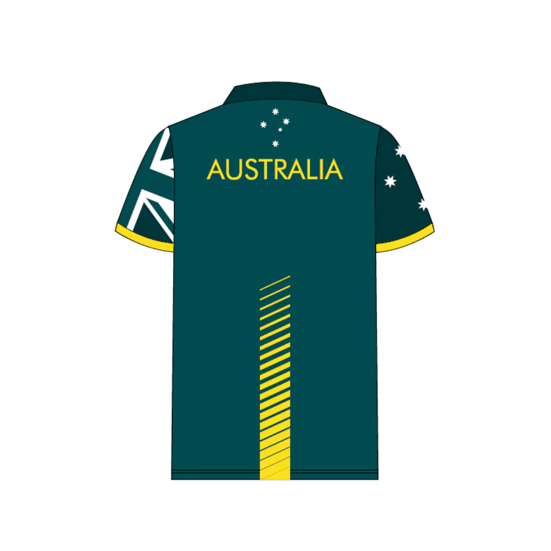 Cricket Australia Masters - Indoor | PRE-ORDER | Womens Travel Polo - Image 2