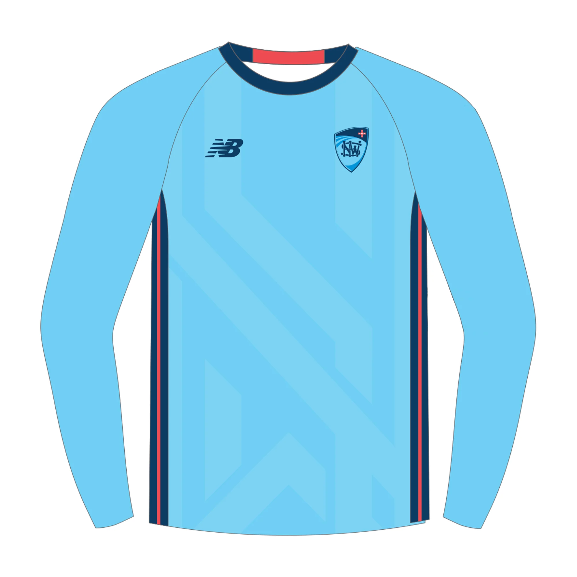 Cricket NSW | PRE-ORDER | New Balance LS Training Tee - Unisex