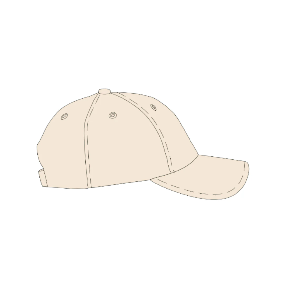 Cricket QLD - Staff  | PRE-ORDER |  Training Cap - Stone - Image 3