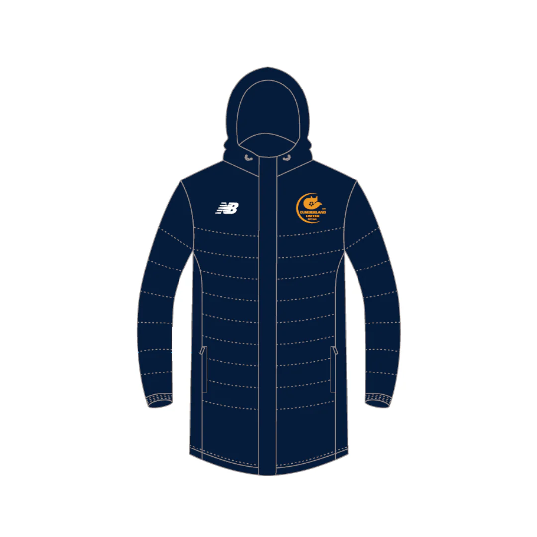 Cumberland United FC | PRE-ORDER | Long Puffer Jacket