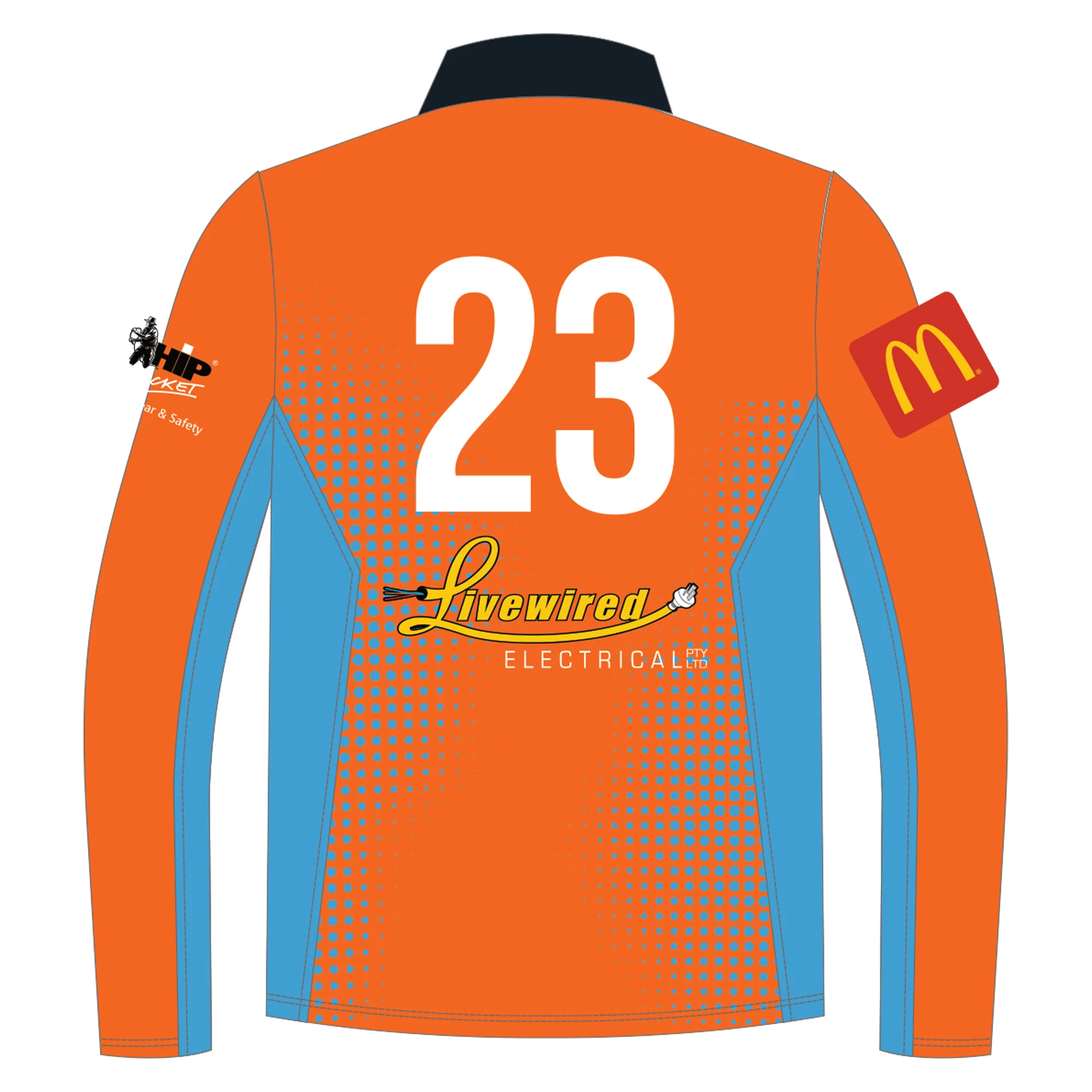 Darling Dingoes | PRE-ORDER | -  New Balance Players Polo LS -  Unisex - Image 2