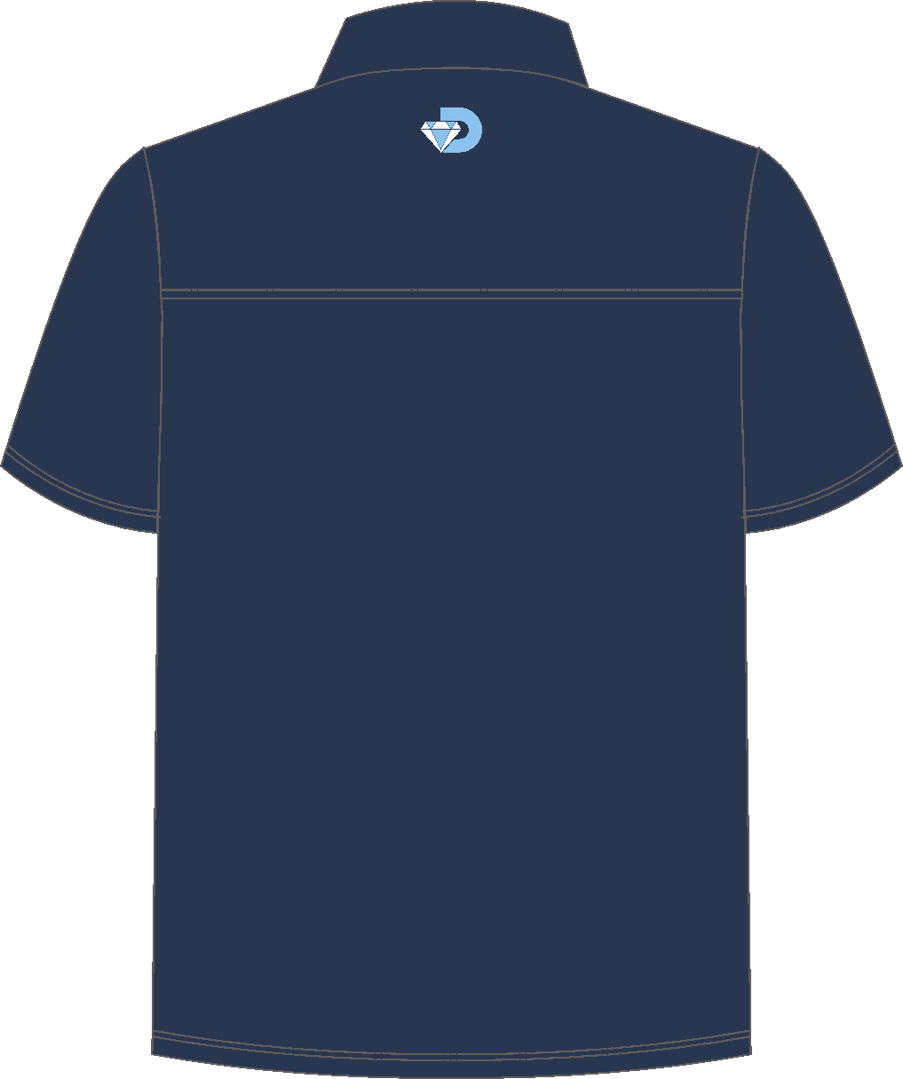 Diamond High Performance | PRE-ORDER | NB DHP Team Polo Shirt Unisex - Image 2