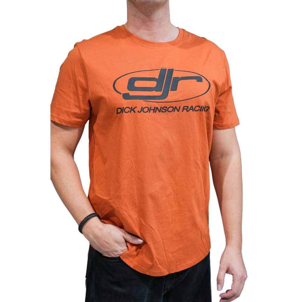 Dick Johnson Racing | Lifestyle Bathurst Tee - Burnt Orange - Unisex - Image 2