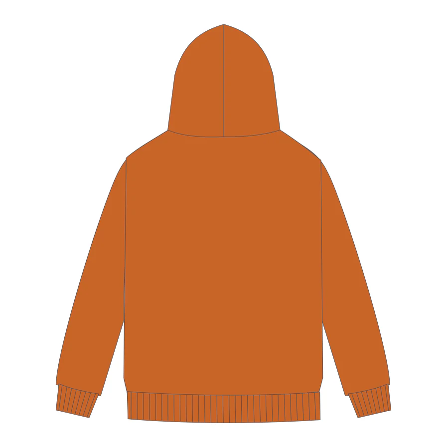 Dick Johnson Racing | Lifestyle Hoodie - Burnt Orange - Unisex - Image 3