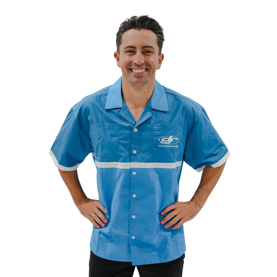 Dick Johnson Racing | Unisex Pit Shirt - Blue - Image 2