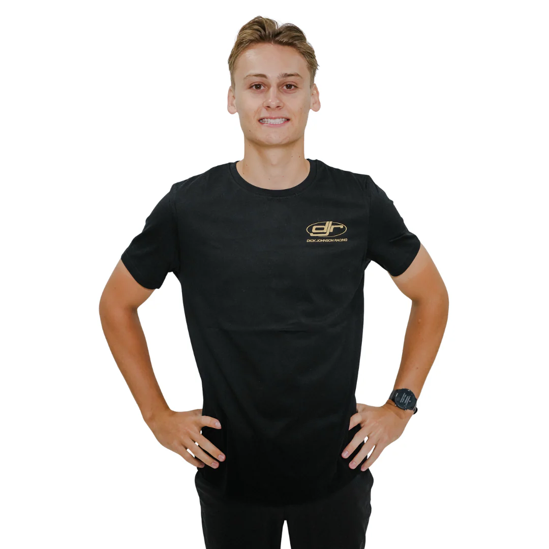 Dick Johnson Racing | Unisex Cotton Tee - Black & Gold