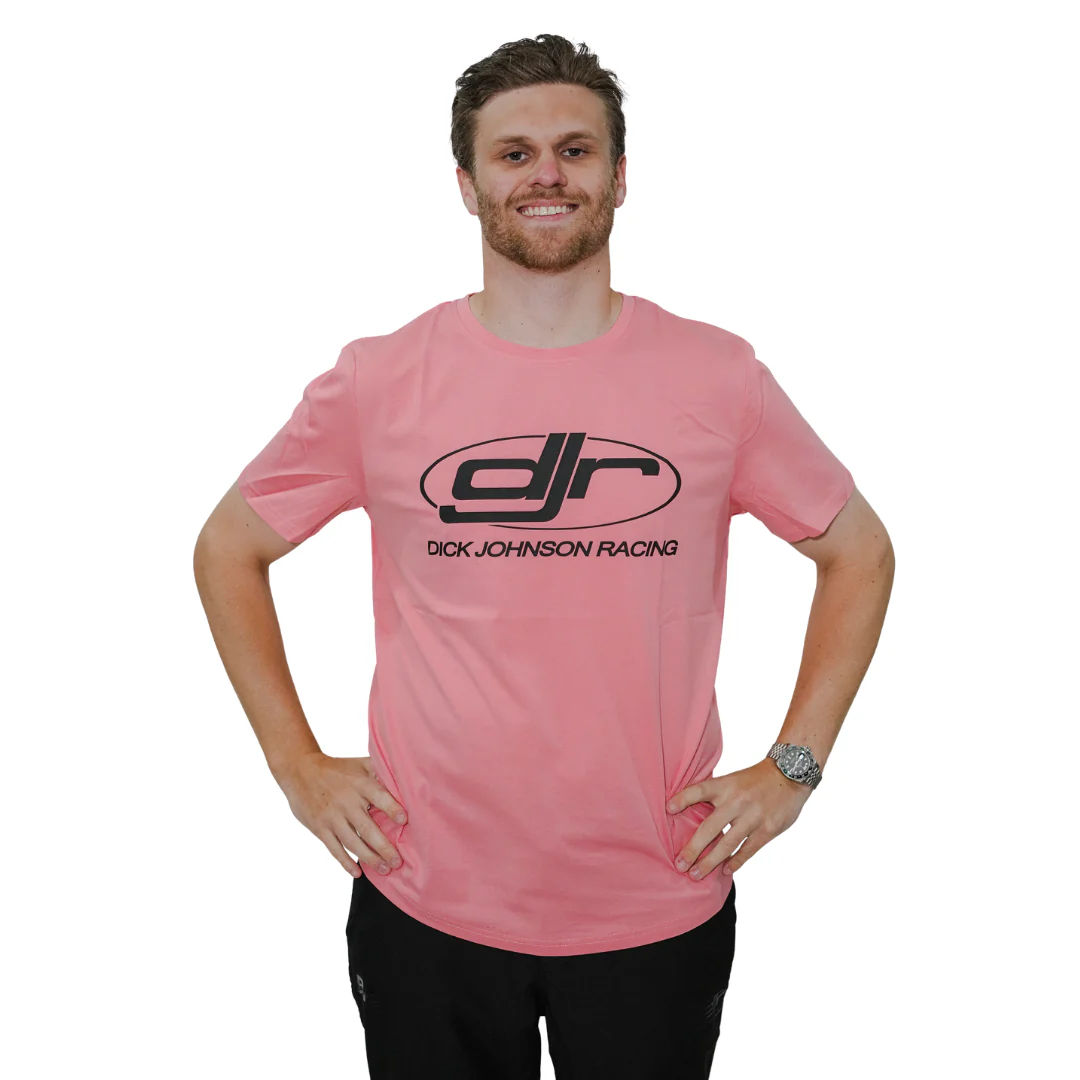 Dick Johnson Racing | Unisex Cotton Tee - Pink - Image 3