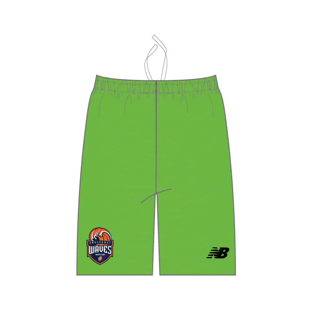 East Coast Waves HC | PRE-ORDER | Unisex GK Playing Shorts - Green