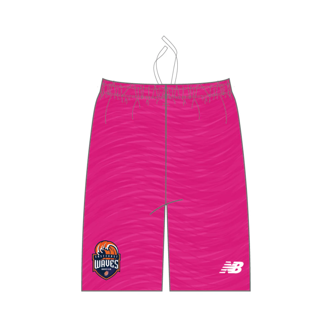 East Coast Waves HC | PRE-ORDER | Unisex GK Playing Shorts - Pink