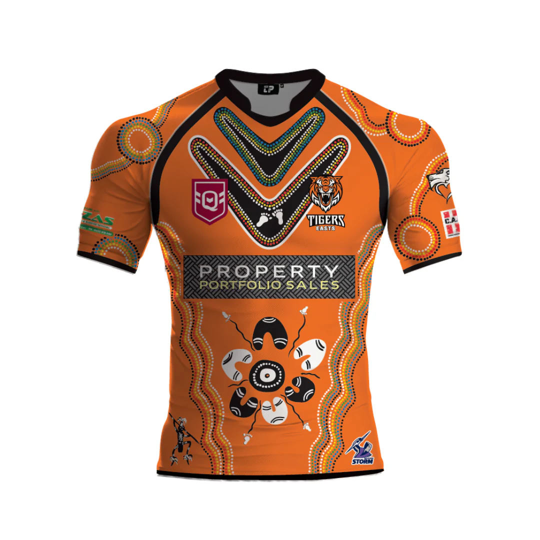 Eastern Suburbs Tigers JRLFC | PRE-ORDER | Rugby League Jersey