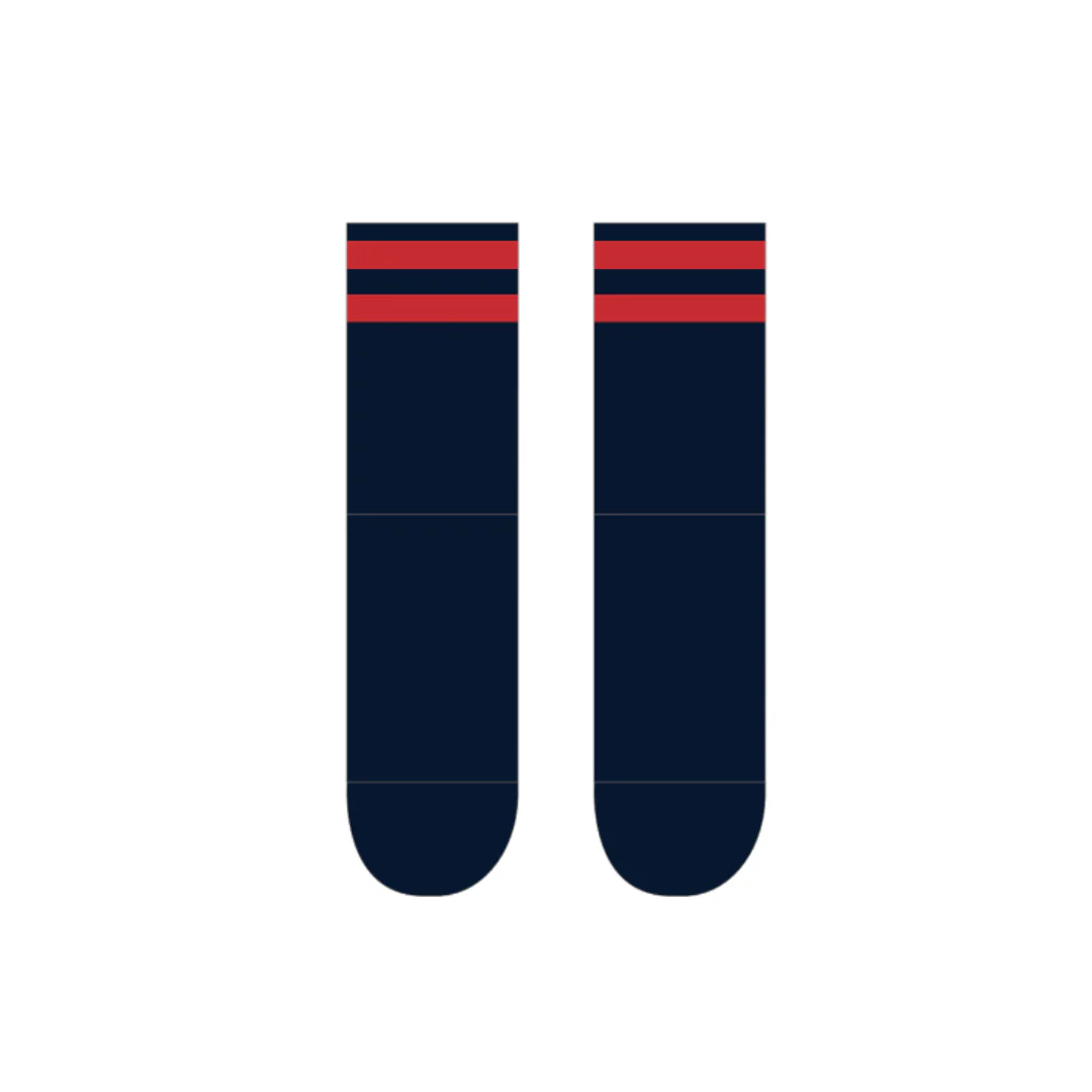 Elizabeth Rugby Union FC | PRE-ORDER | Playing Socks - Crew (Short) - Image 2