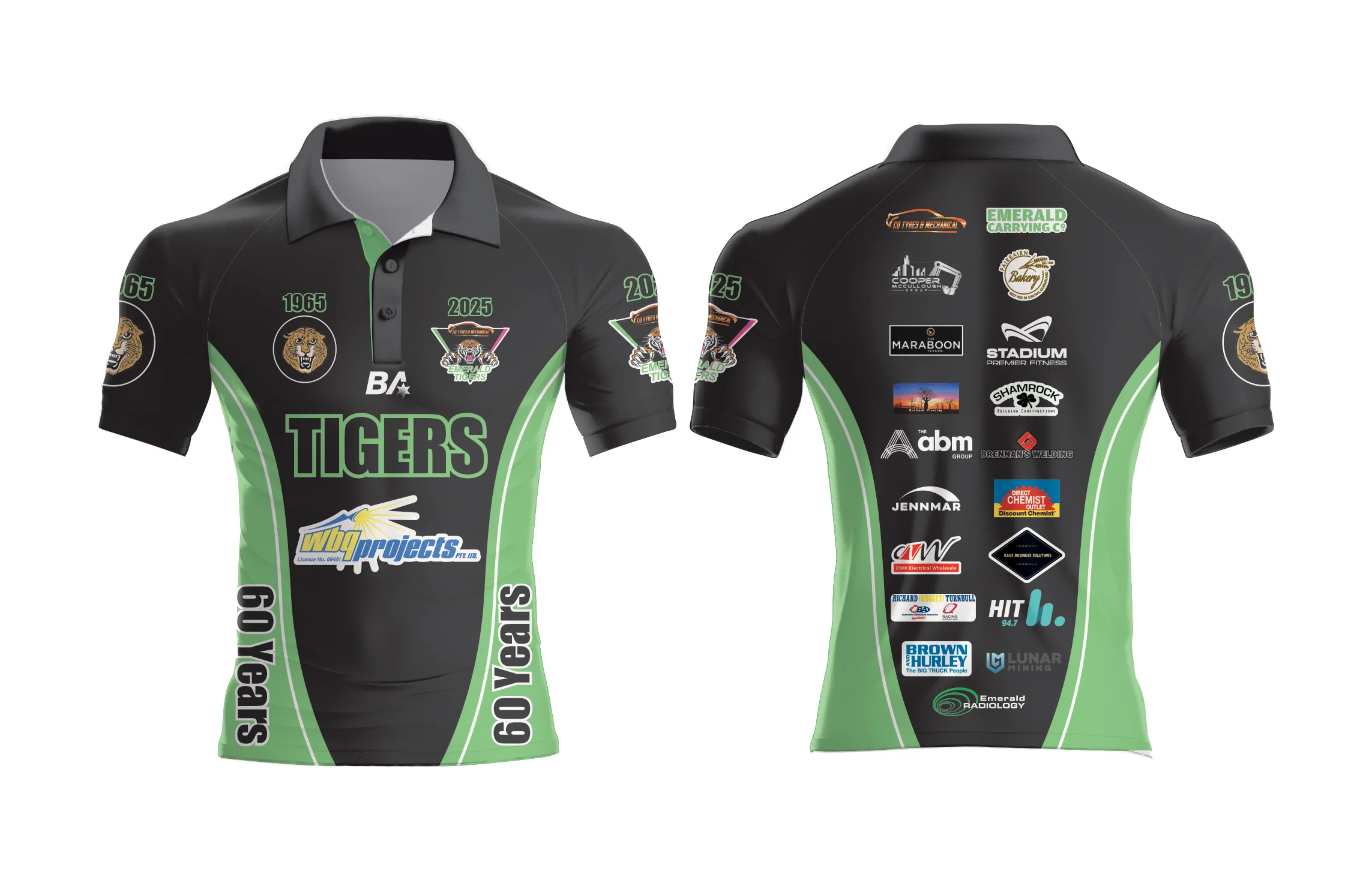 Emerald Tigers RLFC | PRE-ORDER | Polo