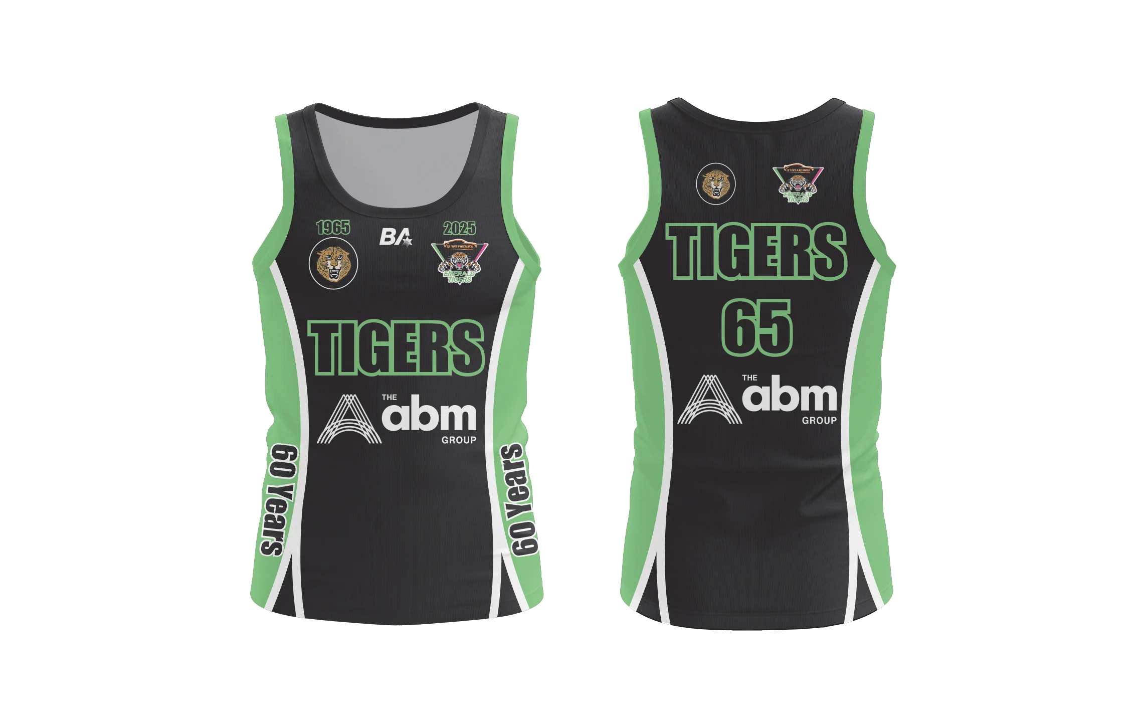 Emerald Tigers RLFC | PRE-ORDER | Singlet