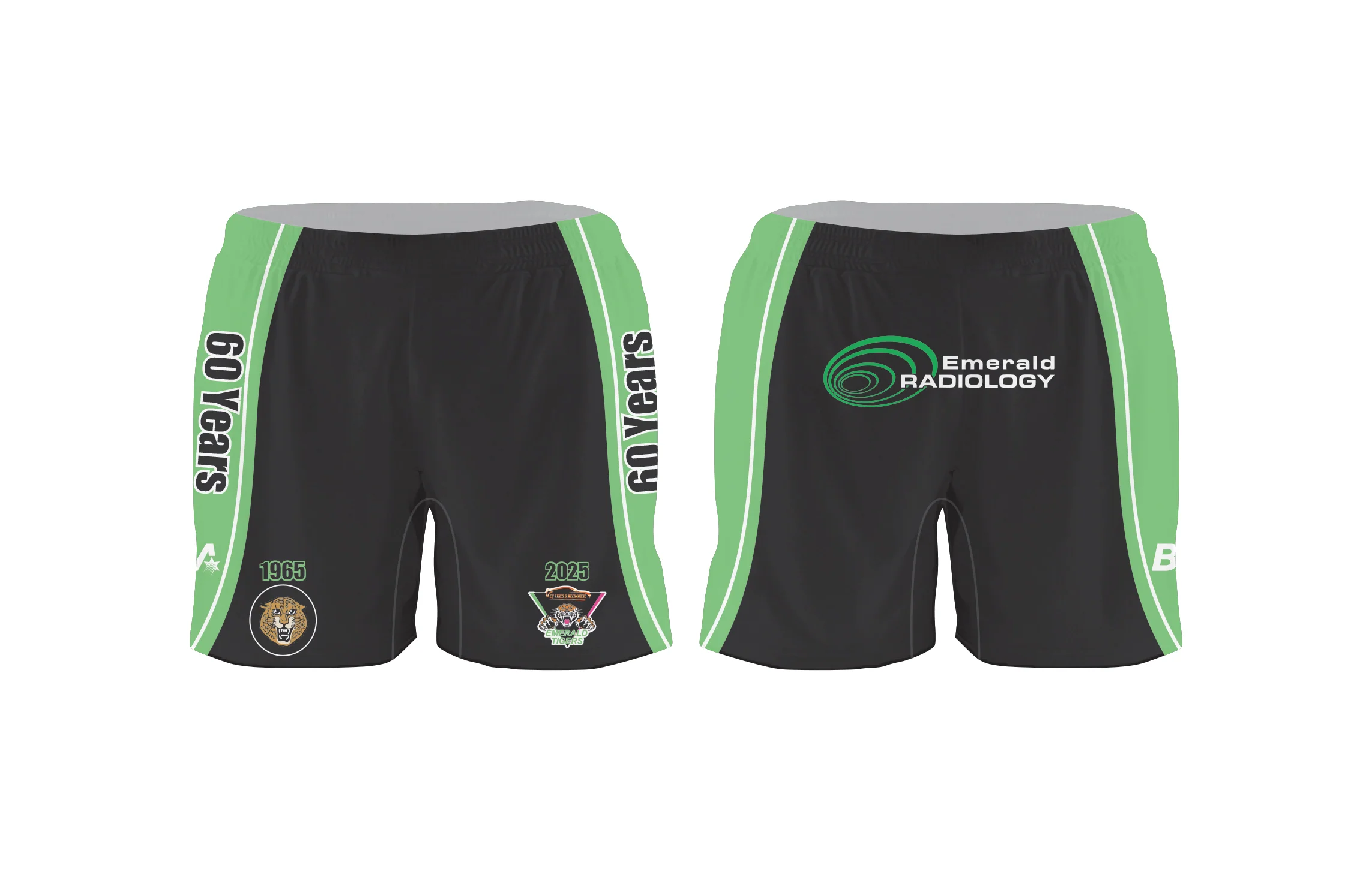 Emerald Tigers RLFC | PRE-ORDER | Training Short W Pocket And Lycra Gusset