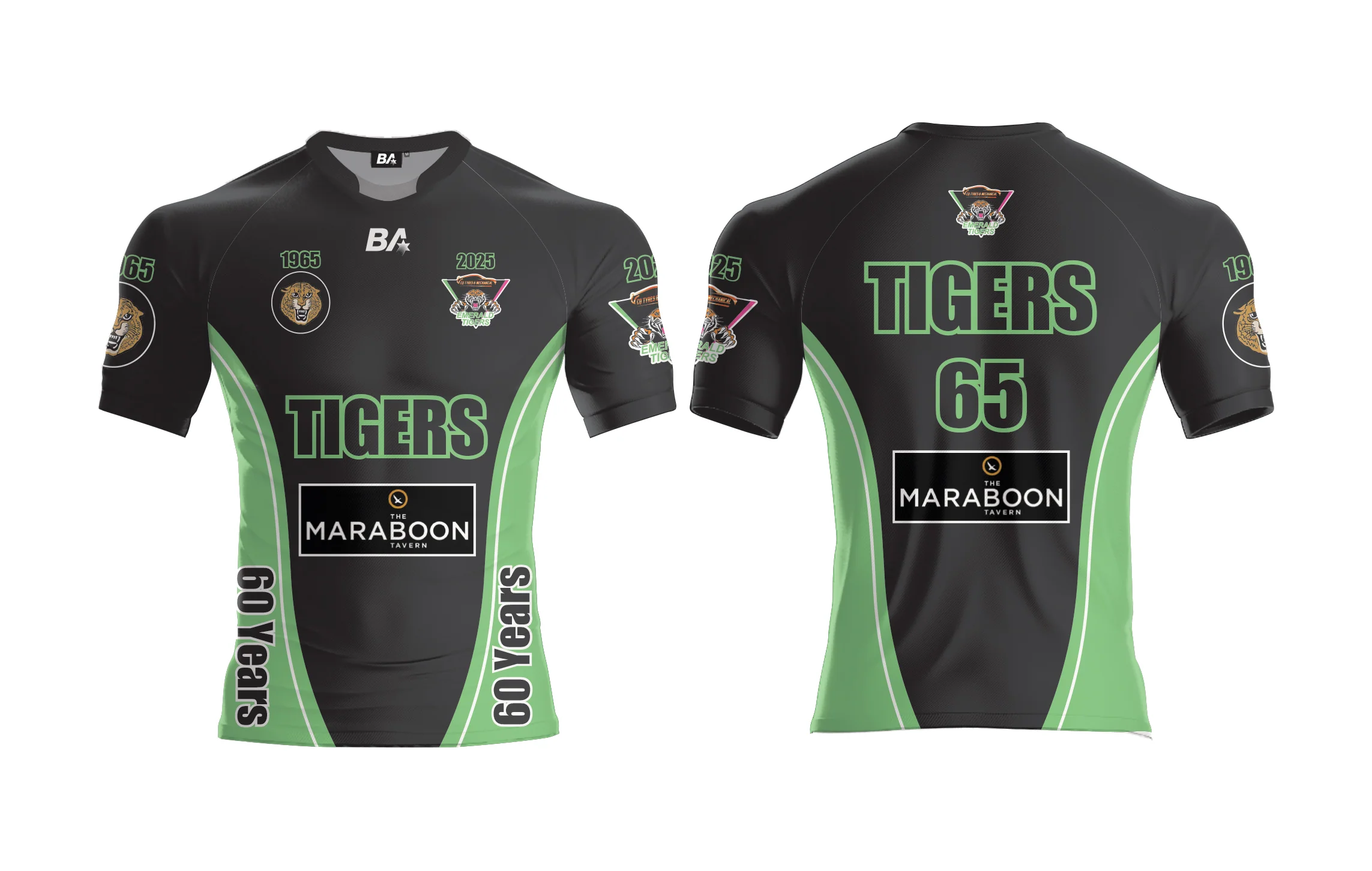 Emerald Tigers RLFC | PRE-ORDER | Training Tee