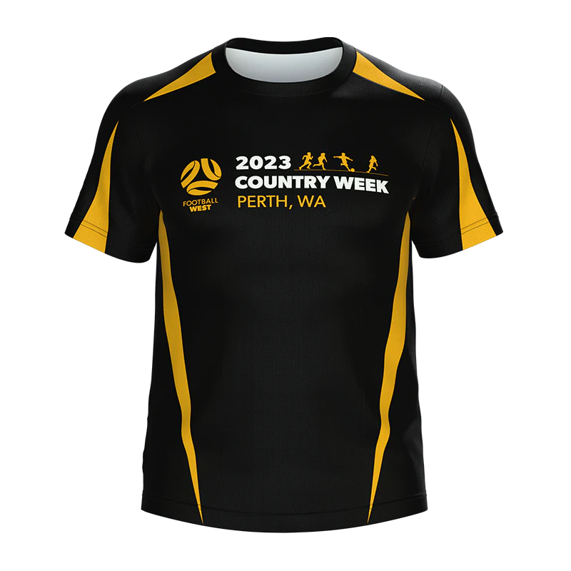 FW | Country Week - Tee - Black / Gold