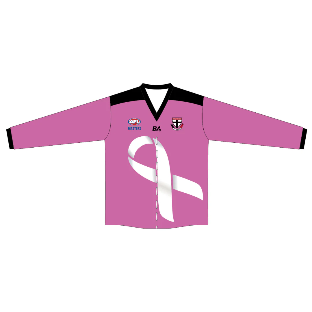 Gawler Districts FC | PRE-ORDER | Unisex White Ribbon Guernsey LS