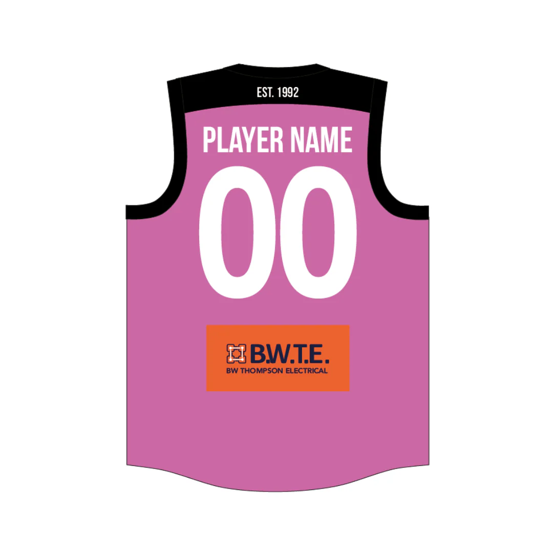 Gawler Districts FC | PRE-ORDER | Unisex White Ribbon Guernsey SS - Image 2