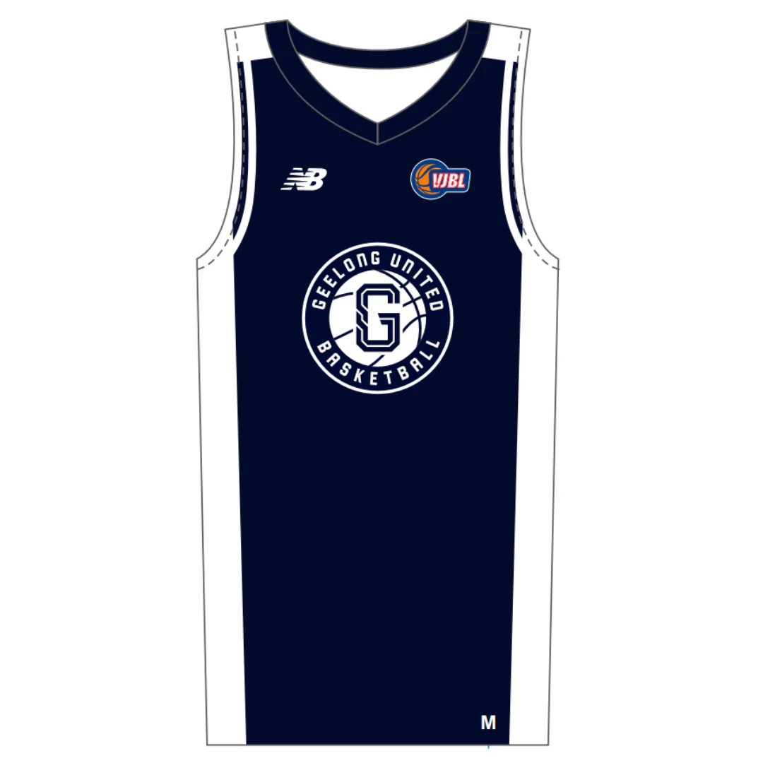 Geelong United Basketball | PRE-ORDER | NB Unisex Reversible Basketball Training Singlet