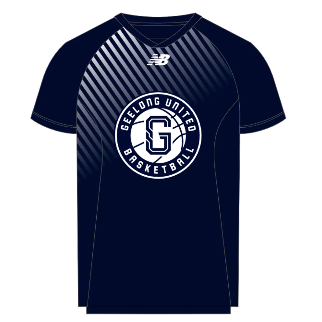 Geelong United Basketball | PRE-ORDER | NB Women's SS Warm Up Tee *COMPULSORY*