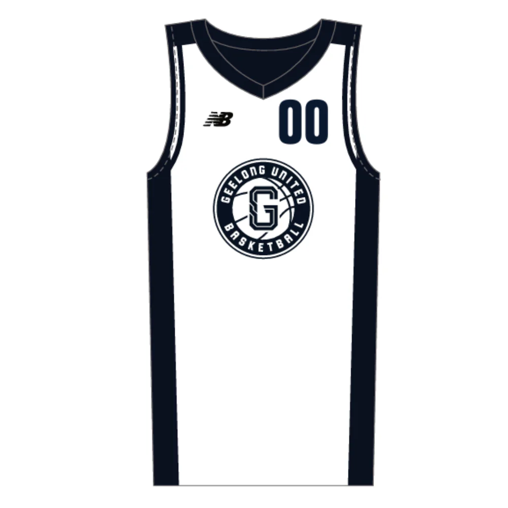 Geelong United Basketball | PRE-ORDER | NB Future United Stars Training Singlet – Unisex *Future United Stars ONLY* - Image 3