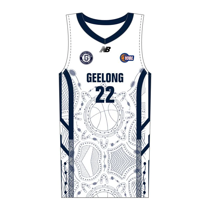 Geelong United Basketball | PRE-ORDER | NB Unisex Reversible Basketball Playing Singlet (NEW) - Image 3