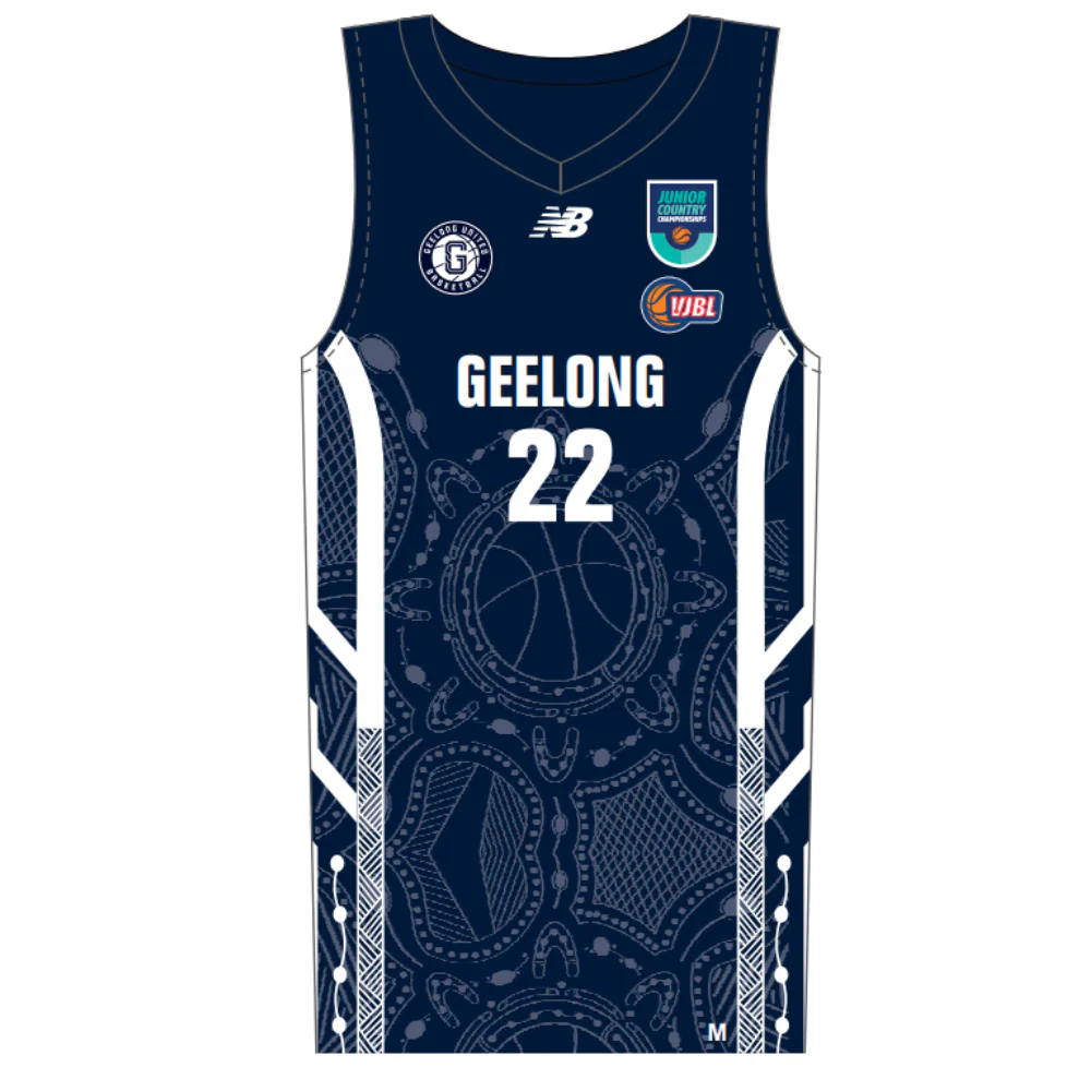 Geelong United Basketball | PRE-ORDER | NB VJBL Playing Singlet – Unisex *COMPULSORY*