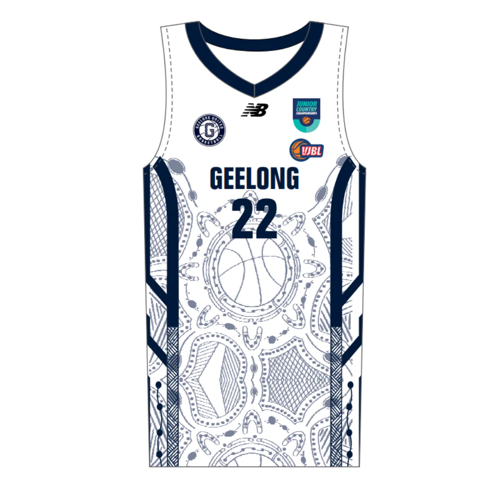 Geelong United Basketball | PRE-ORDER | NB VJBL Playing Singlet – Unisex *COMPULSORY* - Image 3