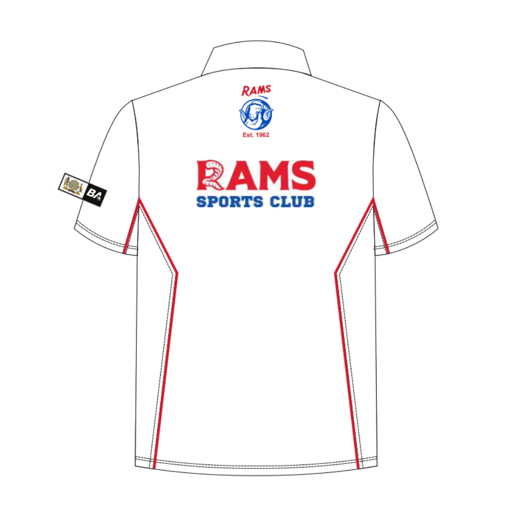 Gepps Cross CC | Unisex SS Playing Polo - White - NEW - Image 2
