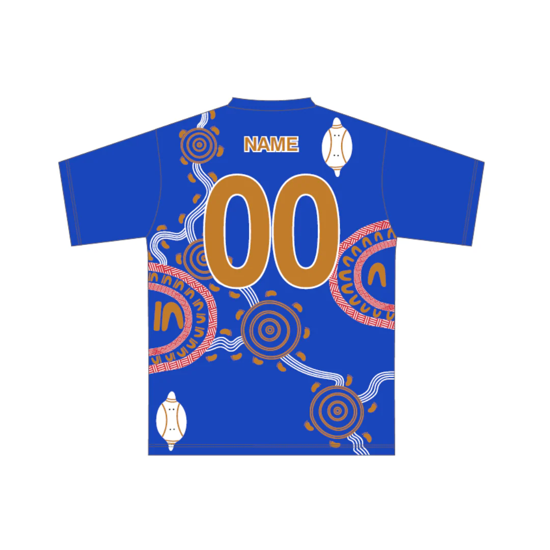 Gepps Cross FC | PRE-ORDER | Indigenous Warm Up Tee - Unisex - Image 2
