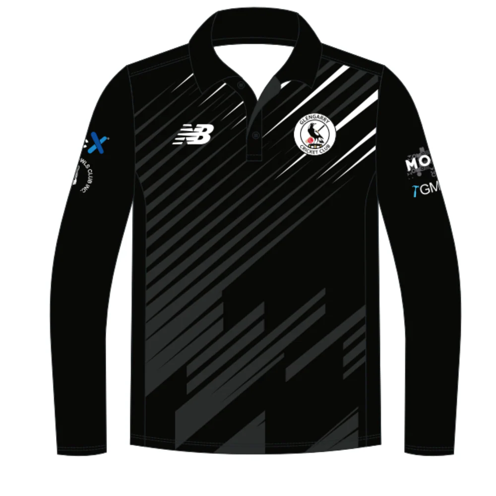 Glengarry Cricket Club | PRE-ORDER | NB Unisex Polo - One Day - Long Sleeve