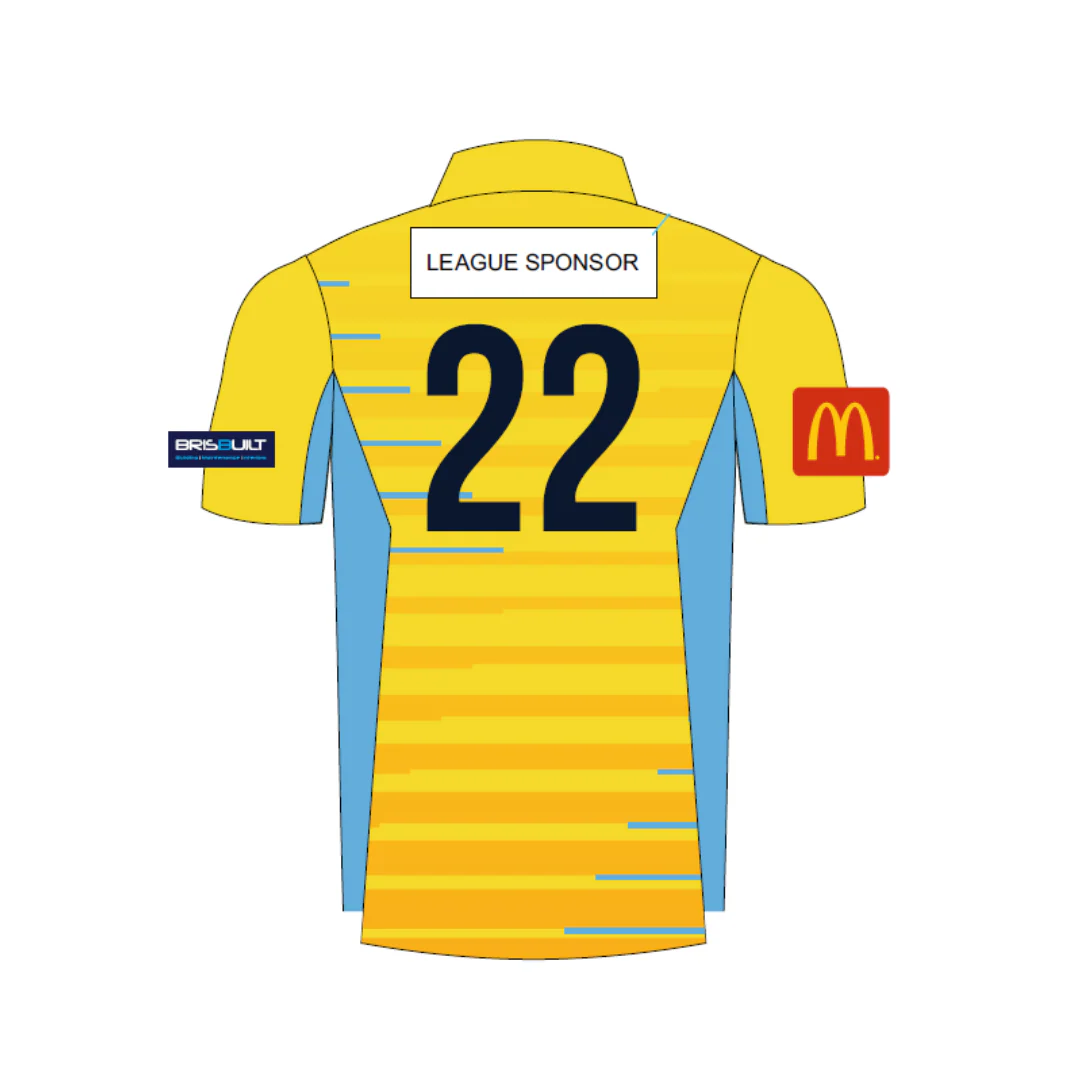 Gold Coast Waveriders | PRE-ORDER | Players Polo SS - Womens - Image 2