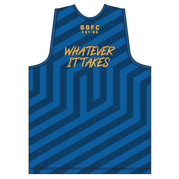 Golden Grove FC | PRE-ORDER | Junior Pre Season Singlet - Image 2