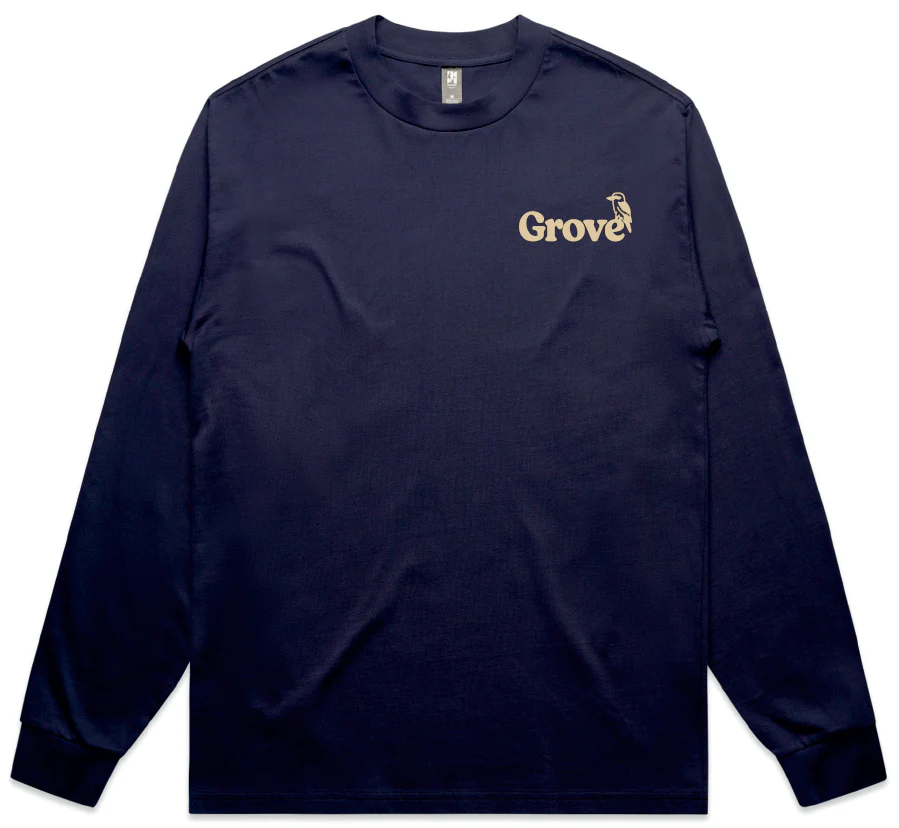 Golden Grove FC | PRE-ORDER | Navy Heavy LS Tee