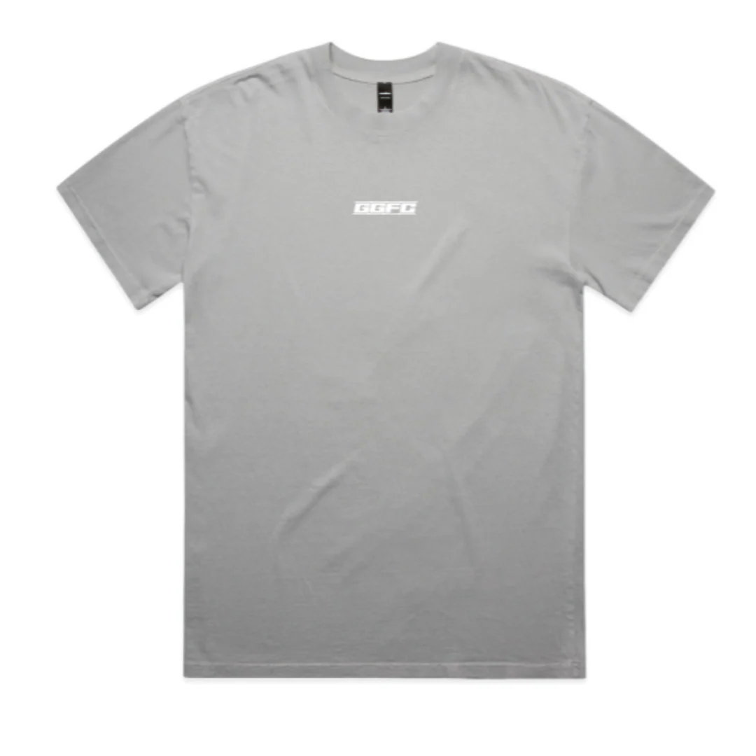 Golden Grove FC | PRE-ORDER | Block Logo Tee  - Grey
