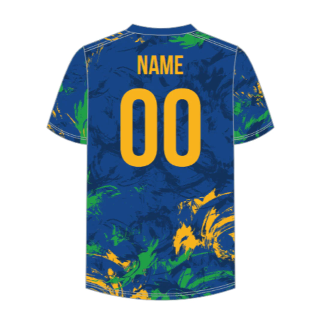 Golden Grove FC | PRE-ORDER | Warm Up Shirt  - Blue - Image 2