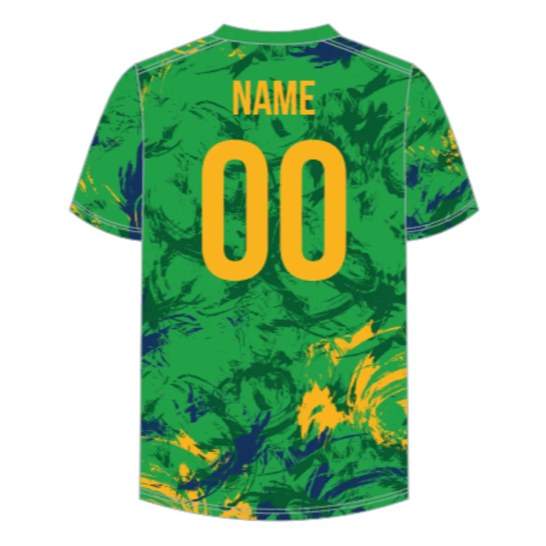 Golden Grove FC | PRE-ORDER | Warm Up Shirt  - Green - Image 2